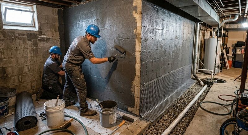 Cellar Waterproofing in Fredericksburg, VA