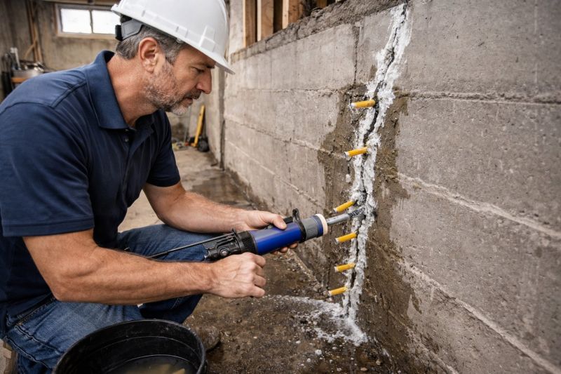 Leaking Foundation Repair in Greenville, SC