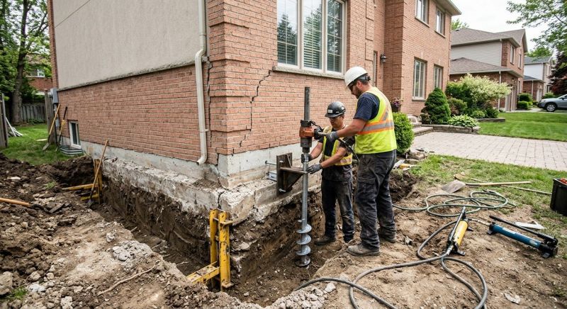 Sinking Foundation Repair in Sarasota, FL