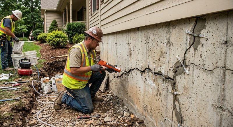 Structural Crack Repair in Fort Collins, CO