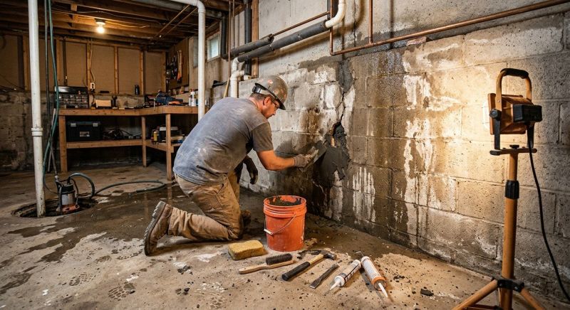Basement Concrete Sealing in Greenville, SC
