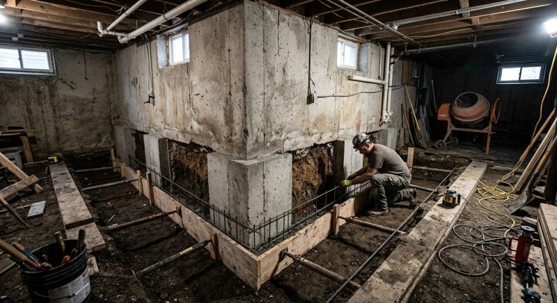 Basement Underpinning in Columbus, OH