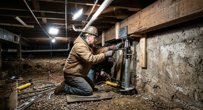 Basement Underpinning in Greenville, SC