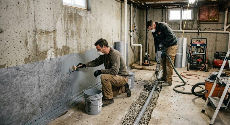 Basement Waterproofing in Grand Rapids, MI