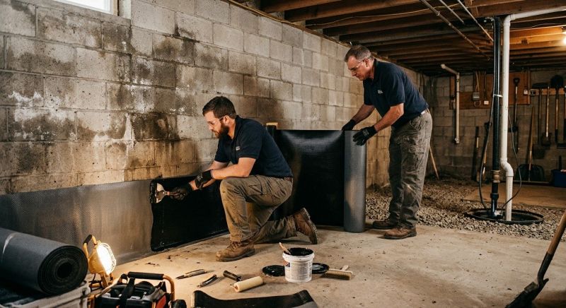 Basement Waterproofing in Fredericksburg, VA