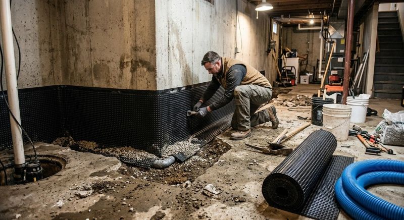 Basement Waterproofing in Tuscaloosa, AL