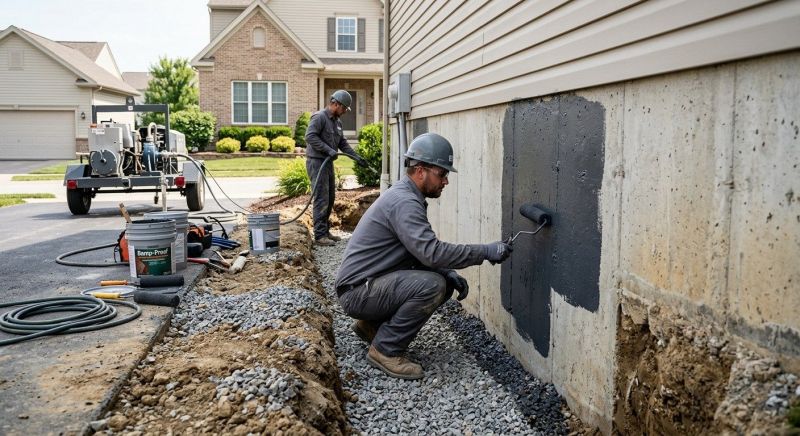 Brick Foundation Sealing in Grand Rapids, MI
