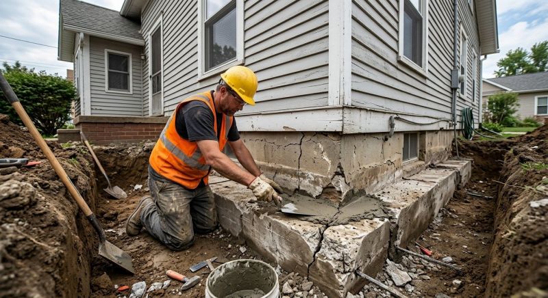Building Foundation Repair in Greenville, SC