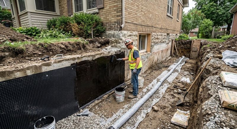 Cellar Waterproofing in Fredericksburg, VA