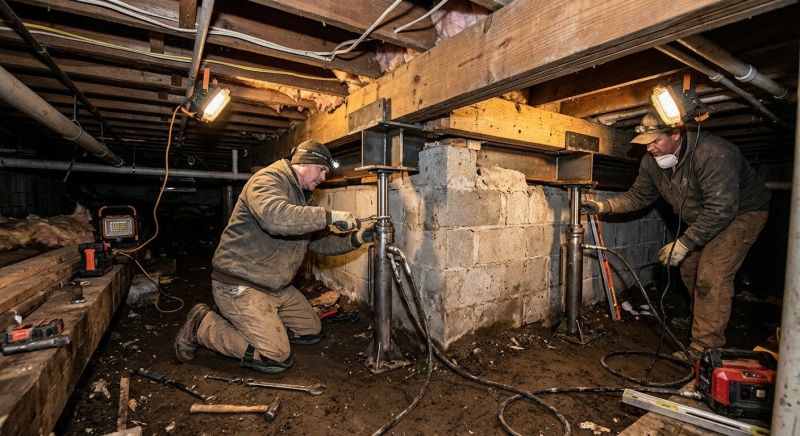 Crawlspace Foundation Repair in Greenville, SC