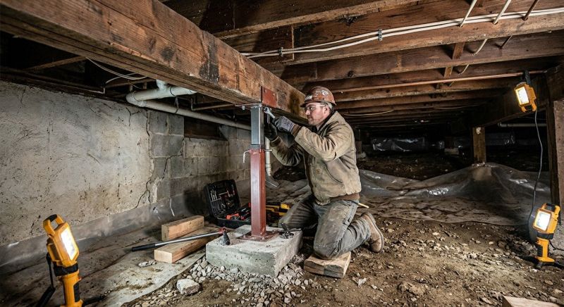 Crawlspace Foundation Repair in Greenville, SC