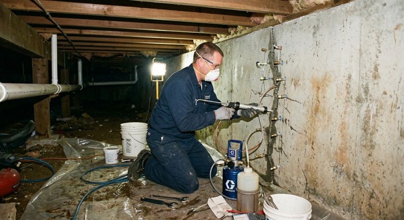 Deep Foundation Repair in Columbus, OH