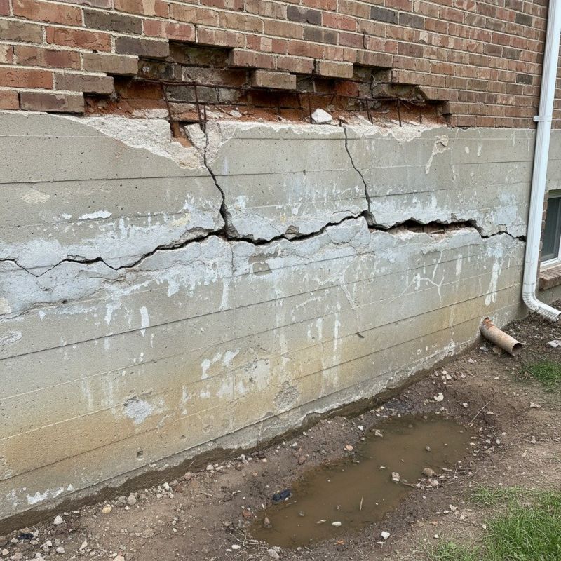 Foundation Cracks Repair in Greenville, SC