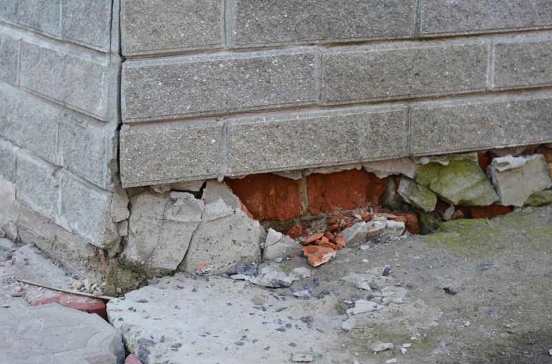Foundation Damage Repair in Greenville, SC