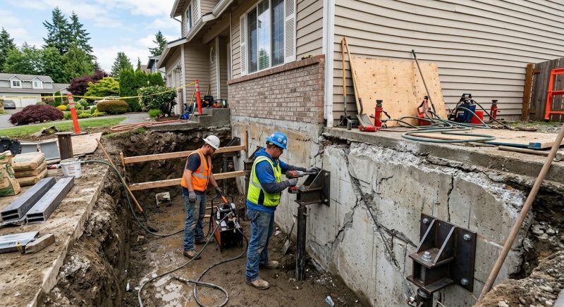 Foundation Pier Repair in Tampa, FL