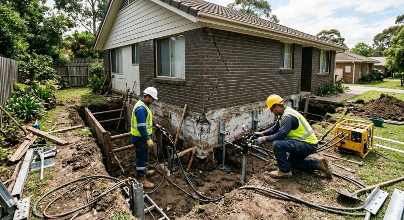 Foundation Stabilizing in Greenville, SC