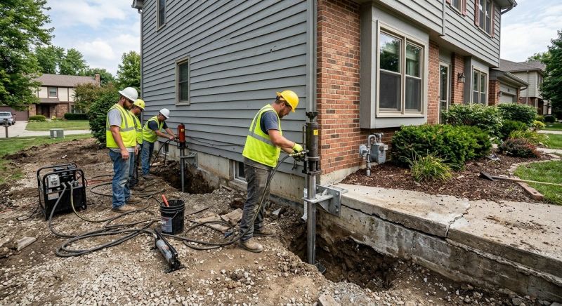 Foundation Stabilizing in Columbus, OH