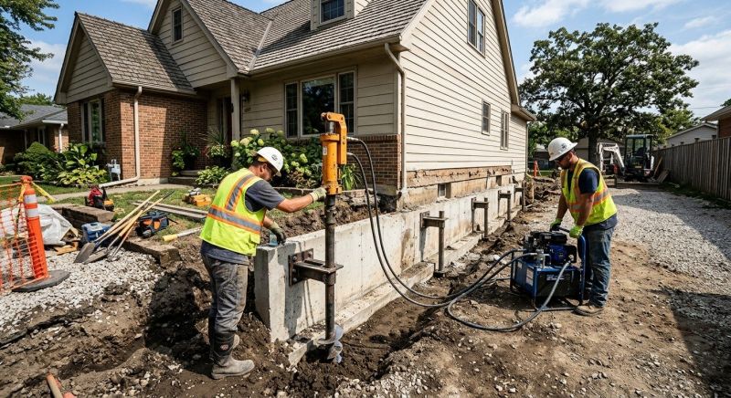 Foundation Strengthening in Greenville, SC