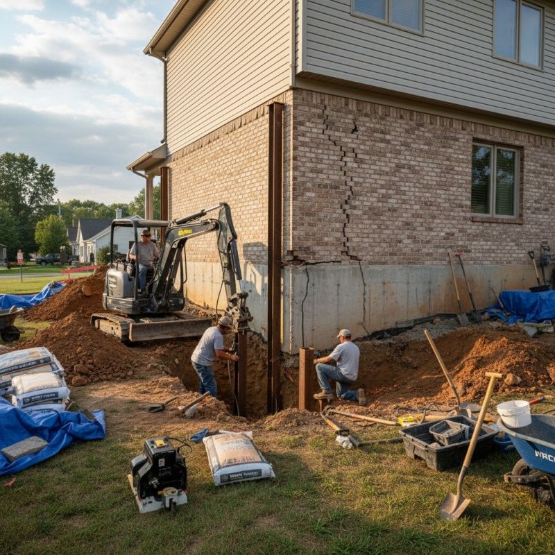 Foundation Structural Repair in Greenville, SC