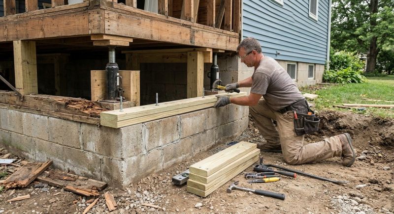 House Foundation Repair in Sarasota, FL