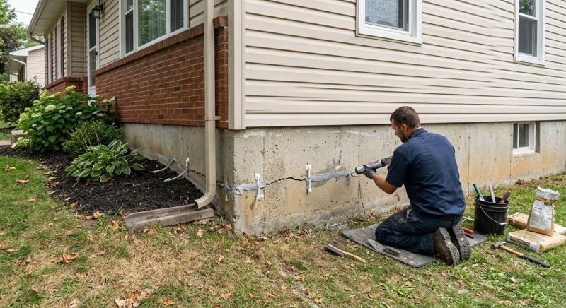 Leaking Foundation Repair in Greenville, SC