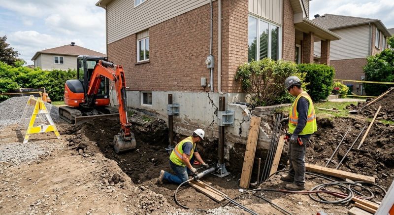 Slab Foundation Repair in Greenville, SC