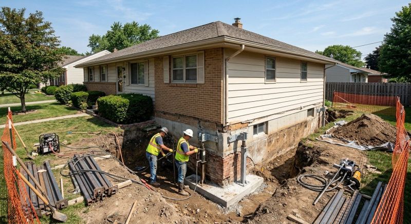 Structural Foundation Repair in Columbus, OH