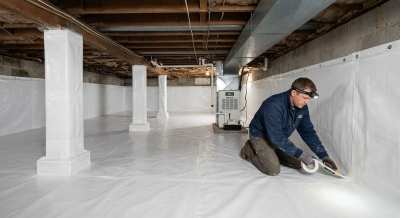 Vapor Barrier Installation in Greenville, SC