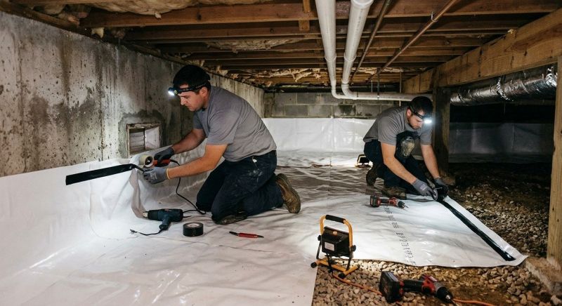 Vapor Barrier Installation in Tuscaloosa, AL