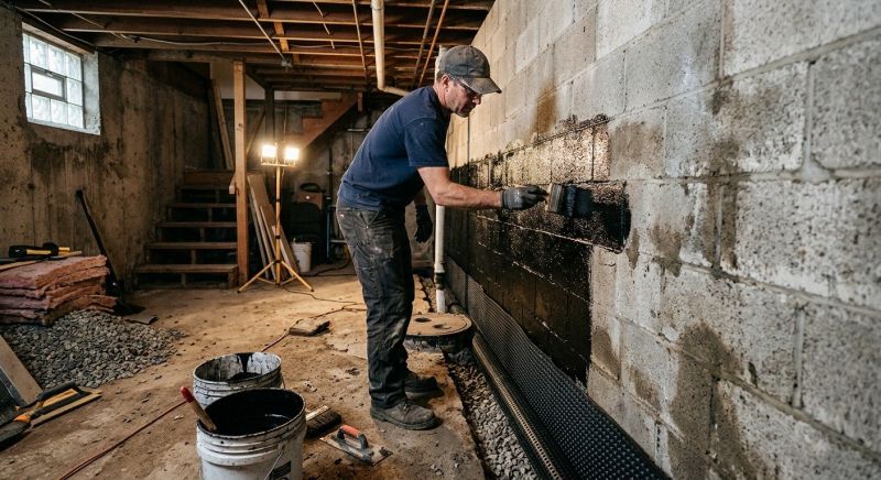 Wall Waterproofing in Grand Rapids, MI