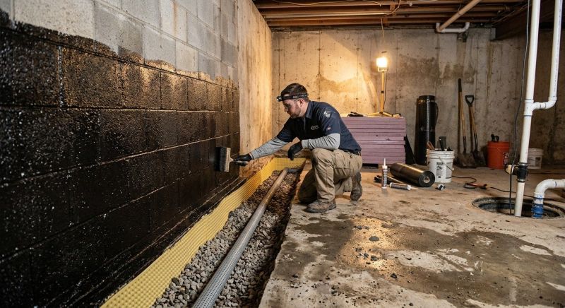 Wet Basement Repair in Tuscaloosa, AL